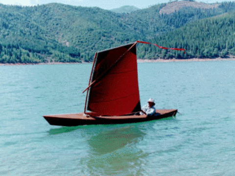 1996 Owner-built Bolger 16-foot Pirogue