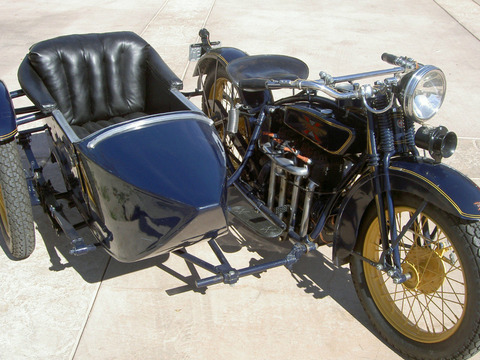 1928 Henderson Deluxe with Goulding Sidecar