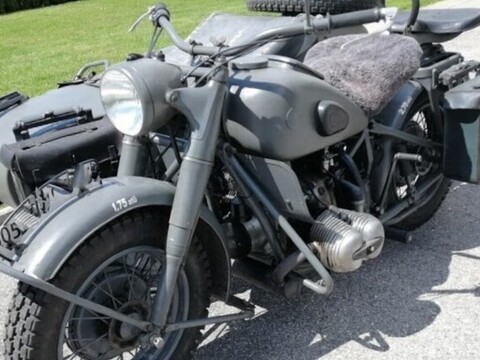 1941 BMW R75 WITH SIDECAR