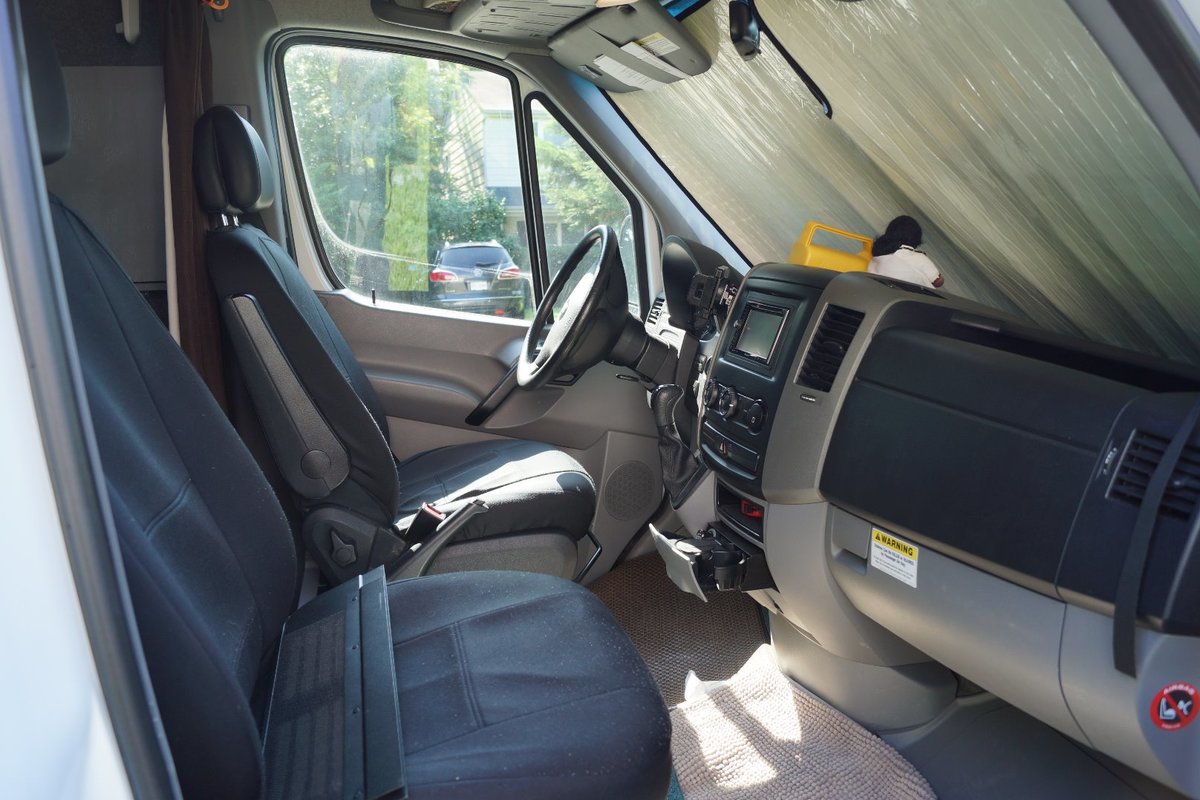2007 Dodge Sprinter 2500 Diesel RV Conversion Van White, 3