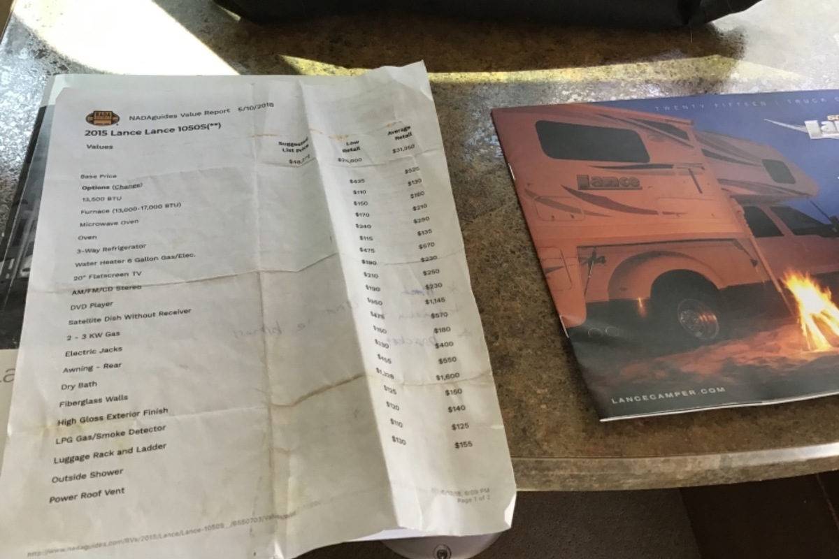 2015 Lance 1050s, 8
