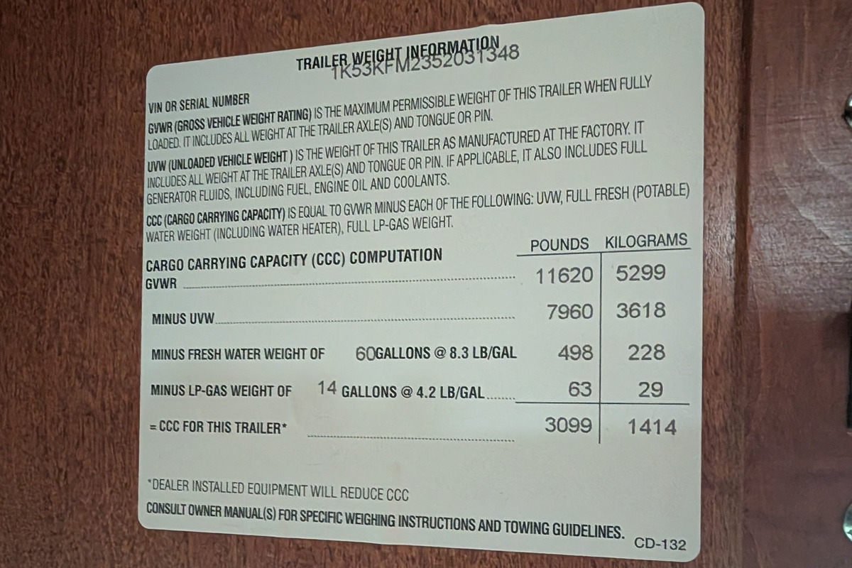 2005 Komfort 26FS, 6