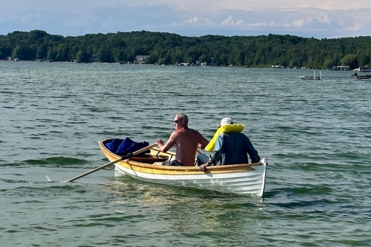 1990 Whitehall Row boat, 2