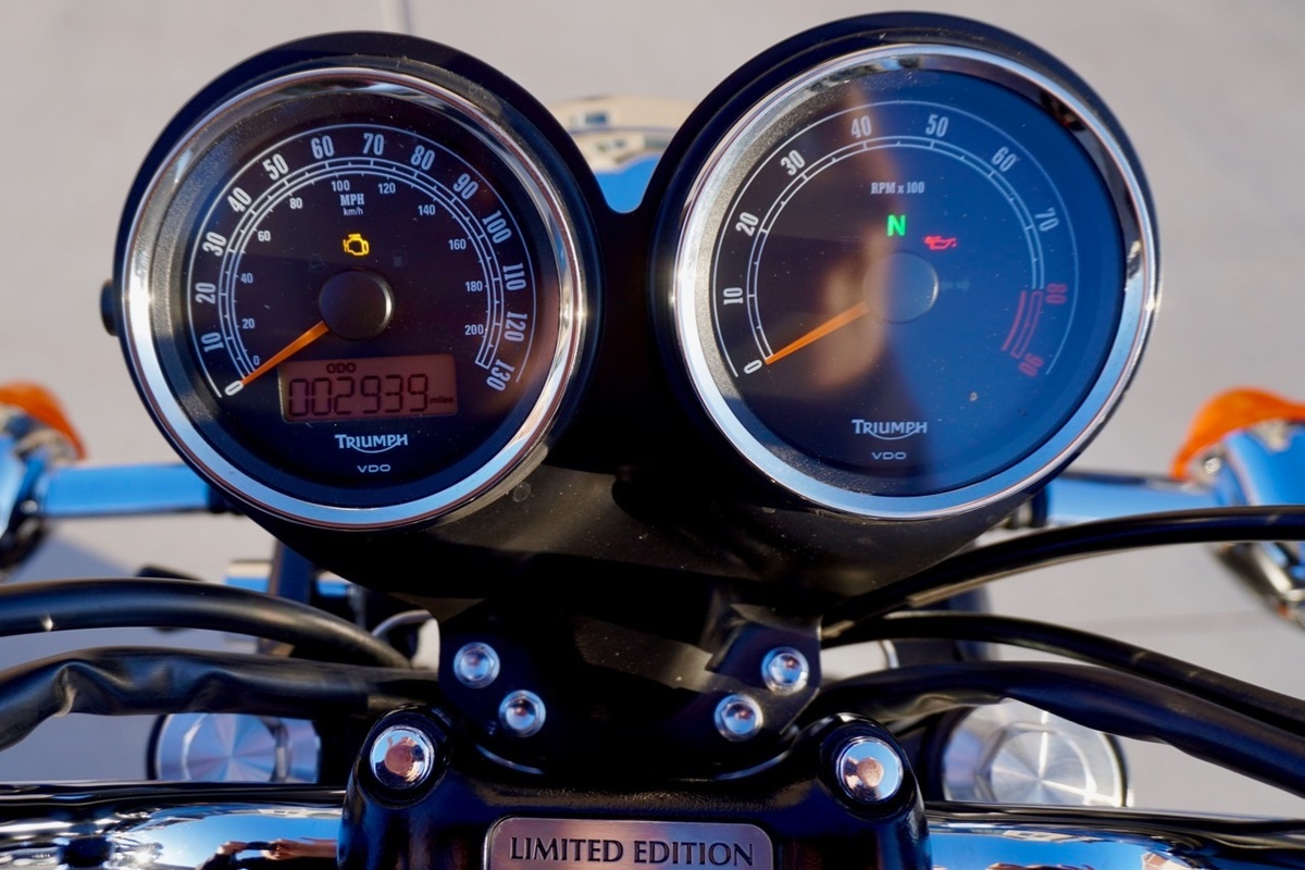 2012 Triumph Bonneville T100 Limited edition #572, 6