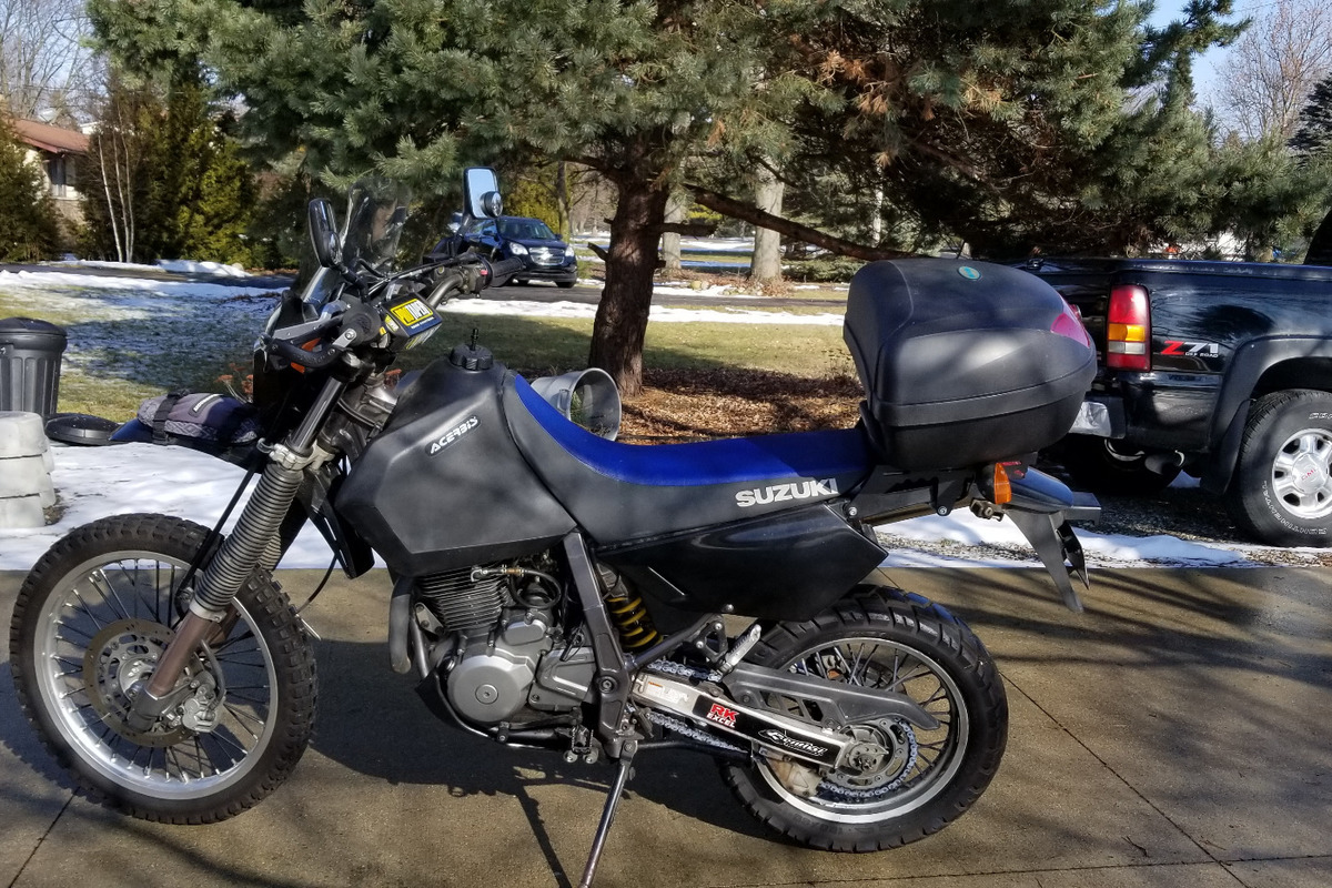 2001 Suzuki DR 650se, 4