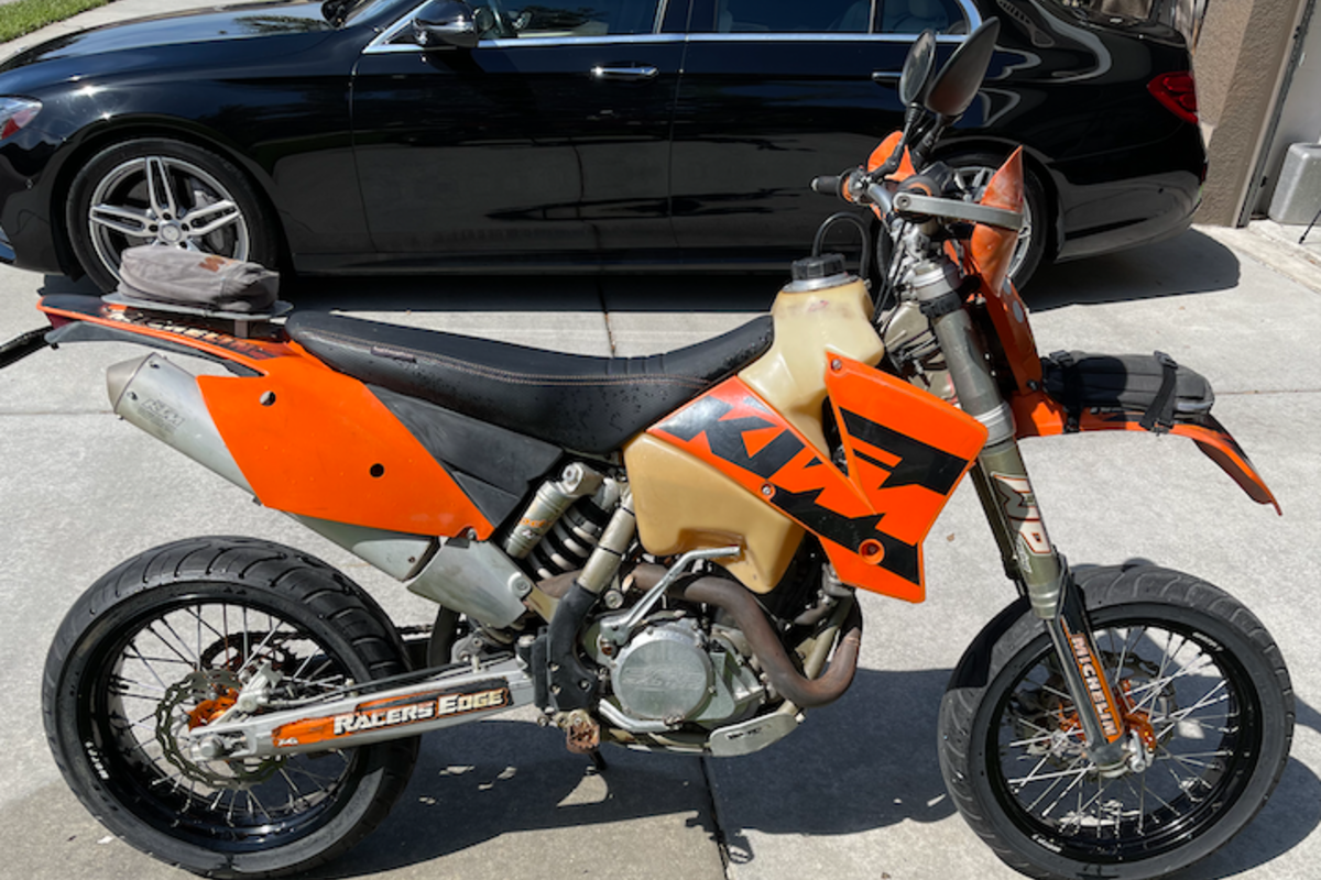2005 KTM 400 EXC, 4