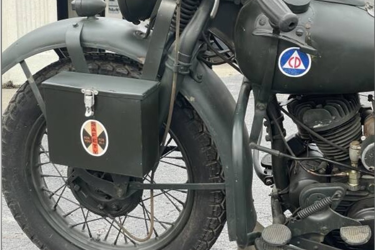 1942 Harley-Davidson WLA Military, 2