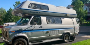 1991 Ford Econoline 350 Gray