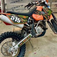 2007 KTM 400xcw, 0