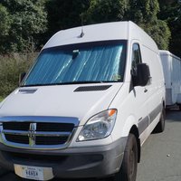 2007 Dodge Sprinter 2500 Diesel RV Conversion Van White, 0