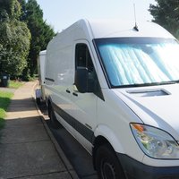 2007 Dodge Sprinter 2500 Diesel RV Conversion Van White, 1