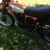 1977 yamaha TT500, 1