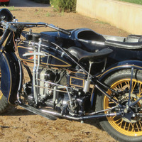 1928 Henderson Deluxe with Goulding Sidecar, 3