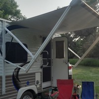 2017 Travel Lite Express E14X w/rear flip out bed, 5