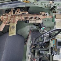 1993 AMC M998 Green Troop transport with up Armored doors, 3
