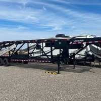 2018 Texas Pride 5 Car Hauler Gooseneck, 0