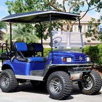 2009 EZgo Golf Cart with Trailer, 0