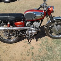 1968 Bridgestone Hurricane Scrambler 175, 0
