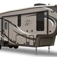 2014 Heartland Gateway 3300 ML Tan White Brown, 0