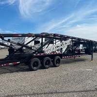 2018 Texas Pride 5 Car Hauler Gooseneck, 1