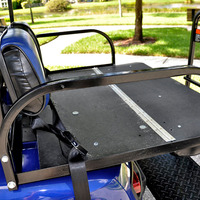 2009 EZgo Golf Cart with Trailer, 4
