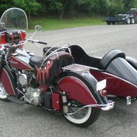 1947 Indian Chief with Orignal Indan Side Car, 3