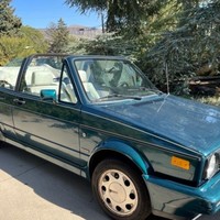 1992 Volkswagen Cabriolet Carat Convertible, 0
