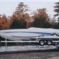 2001 Ultimate Warlock 27' World Class Race Boat, 9