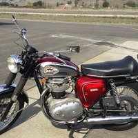 1970 BSA A65T, 0