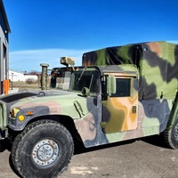 1993 AMC M998 Green Troop transport with up Armored doors, 5