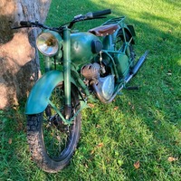 1955 Peugeot 57TC 125CC, 1