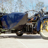 1928 Henderson Deluxe with Goulding Sidecar, 1