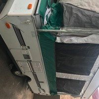 2000 Starcraft pop up tent trailer Viking 2000 white and green, 2