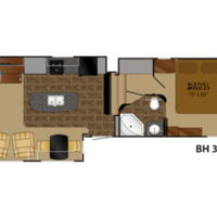 2013 Heartland Bighorn 3585RL, 10