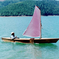 1996 Owner-built Bolger 16-foot Pirogue, 1