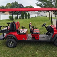 2022 Rebel Motors Six Seat Gasoline Cart, 0