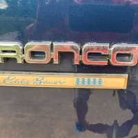 1988 Ford Bronco Eddie Bauer 4WD, 7
