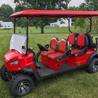 2022 Rebel Motors Six Seat Gasoline Cart, 1