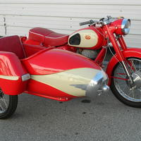 1968 Pannonia T5 with Duna Sidecar, 0