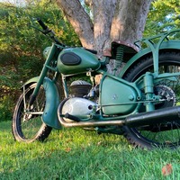 1955 Peugeot 57TC 125CC, 2