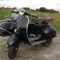 1964 VESPA WITH SIDE CAR, 0