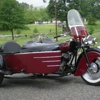 1947 Indian Chief with Orignal Indan Side Car, 6