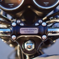 2012 Triumph Bonneville T100 Limited edition #572, 2