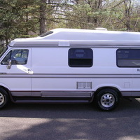 1992 Dodge Roadtrek 190 Popular Mag wheels, trailer hitch, 0