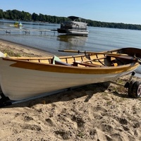 1990 Whitehall Row boat, 1