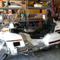 1994 Honda Goldwing 1500 SE with California Sidecar/Shoreline Trailer, 0