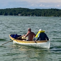 1990 Whitehall Row boat, 2
