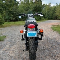 2012 Triumph T100 Scrambler 900 Khaki, 10