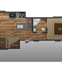 2016 Keystone Hideout RL/DS, 0